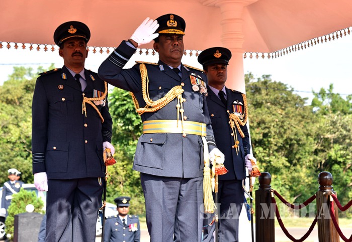 Annual Commander's Inspection at SLAF Station Iranamadu