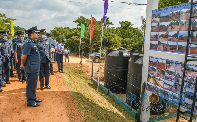 COMMANDER’S
INSPECTION OF SLAF STATION IRANAMADU