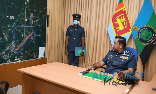 COMMANDER’S
INSPECTION OF SLAF STATION IRANAMADU