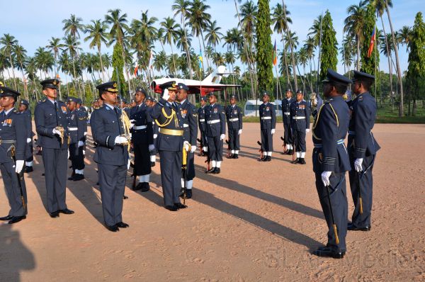 Annual Commander’s Inspection SLAF Base Katunayake 2011