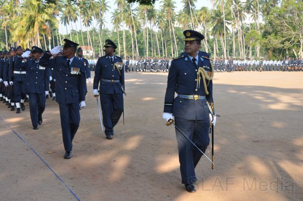 Annual Commander’s Inspection SLAF Base Katunayake 2011