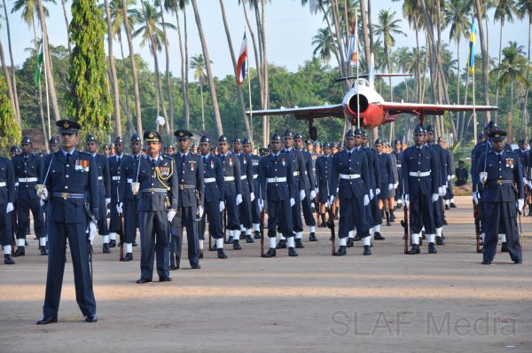 Annual Commander’s Inspection SLAF Base Katunayake 2011