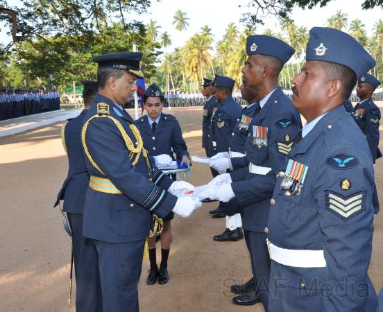 Annual Commander’s Inspection SLAF Base Katunayake 2011