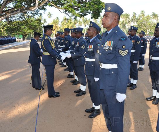 Annual Commander’s Inspection SLAF Base Katunayake 2011