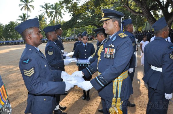 Annual Commander’s Inspection SLAF Base Katunayake 2011