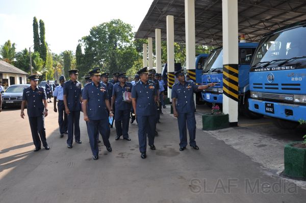 Annual Commander’s Inspection SLAF Base Katunayake 2011