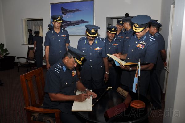 Annual Commander’s Inspection SLAF Base Katunayake 2011