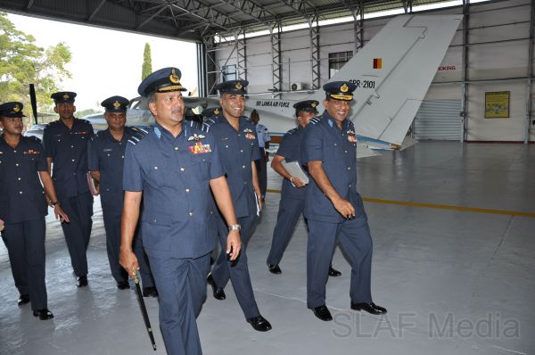 Annual Commander’s Inspection SLAF Base Katunayake 2011