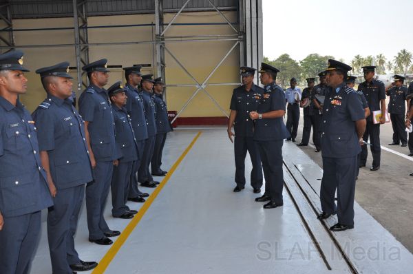 Annual Commander’s Inspection SLAF Base Katunayake 2011