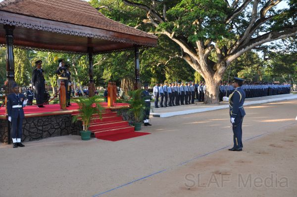 Annual Commander’s Inspection SLAF Base Katunayake 2011