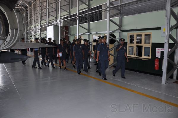Annual Commander’s Inspection SLAF Base Katunayake 2011