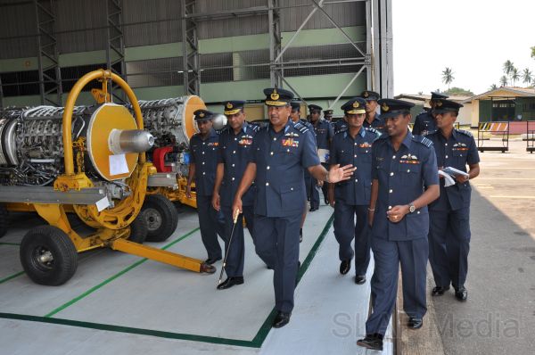 Annual Commander’s Inspection SLAF Base Katunayake 2011