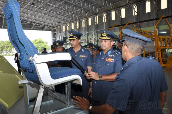 Annual Commander’s Inspection SLAF Base Katunayake 2011