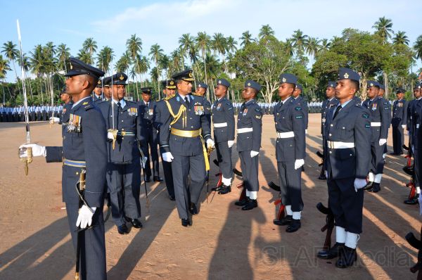 Annual Commander’s Inspection SLAF Base Katunayake 2011