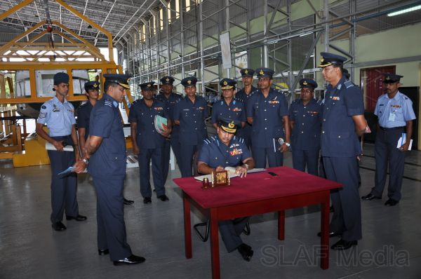 Annual Commander’s Inspection SLAF Base Katunayake 2011