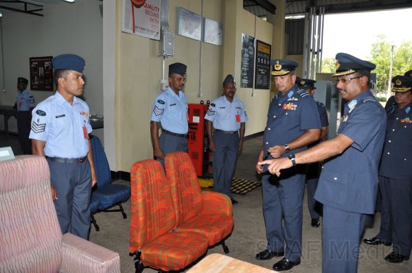 Annual Commander’s Inspection SLAF Base Katunayake 2011