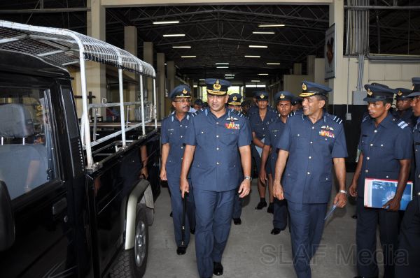 Annual Commander’s Inspection SLAF Base Katunayake 2011