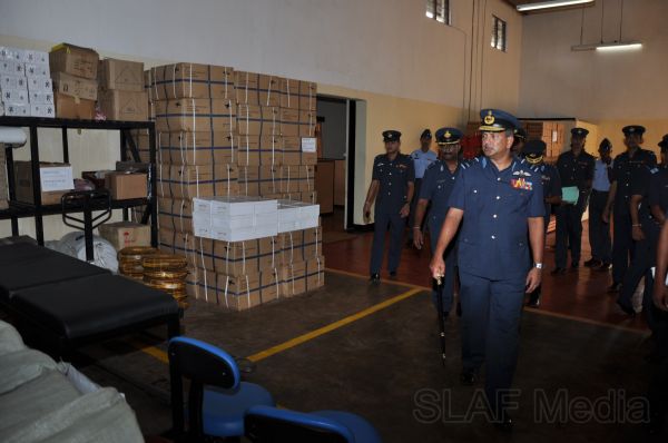 Annual Commander’s Inspection SLAF Base Katunayake 2011