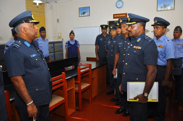Annual AOC’s Inspection at SLAF Base Katunayake