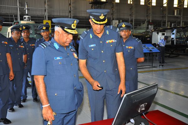 Annual AOC’s Inspection at SLAF Base Katunayake