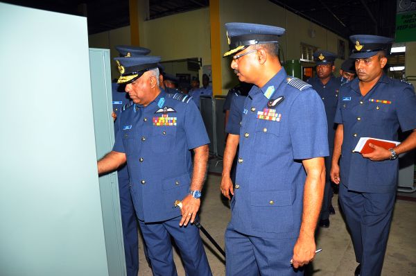 Annual AOC’s Inspection at SLAF Base Katunayake
