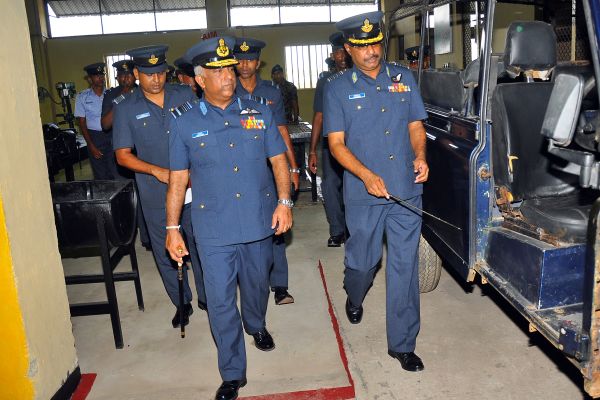 Annual AOC’s Inspection at SLAF Base Katunayake