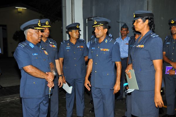 Annual AOC’s Inspection at SLAF Base Katunayake