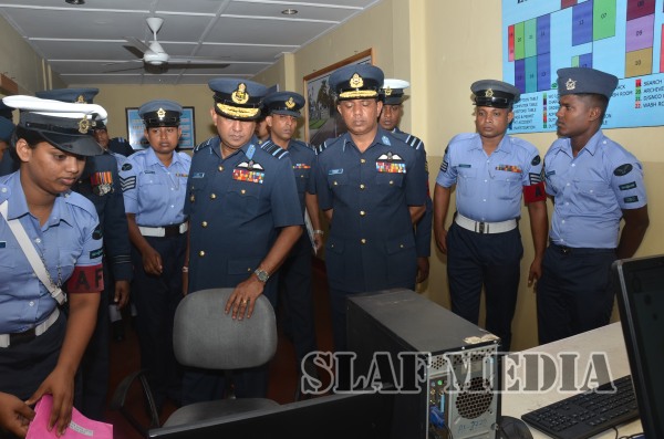 Annual AOC’s Inspection at SLAF Base Katunayake