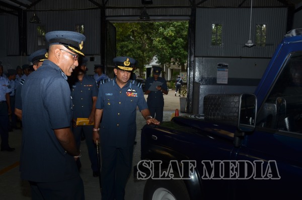 Annual AOC’s Inspection at SLAF Base Katunayake
