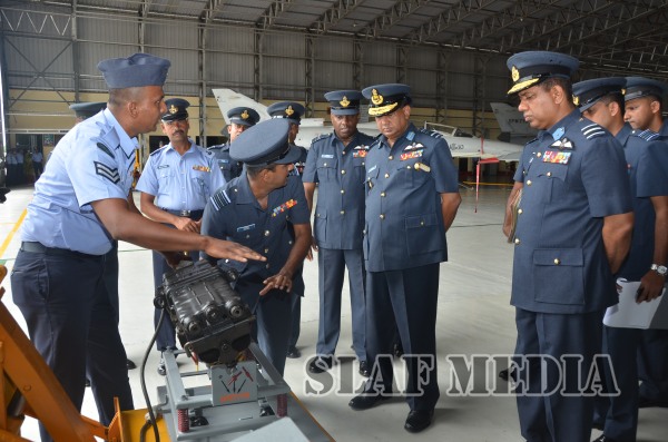 Annual AOC’s Inspection at SLAF Base Katunayake