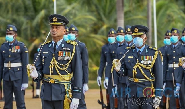Commander's Inspection of SLAF Base Katunayake for the year 2020