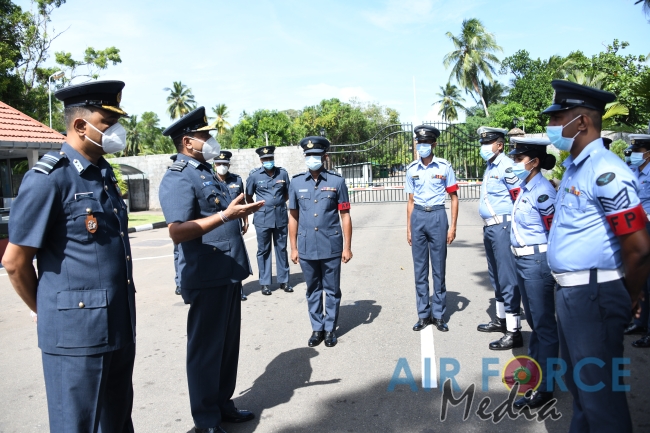 Commander's Inspection of SLAF Base Katunayake for the year 2020
