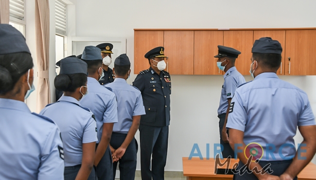 Commander's Inspection of SLAF Base Katunayake for the year 2020