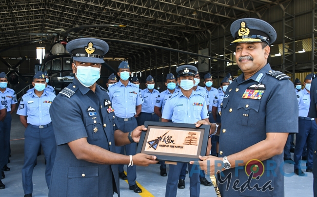 Commander's Inspection of SLAF Base Katunayake for the year 2020
