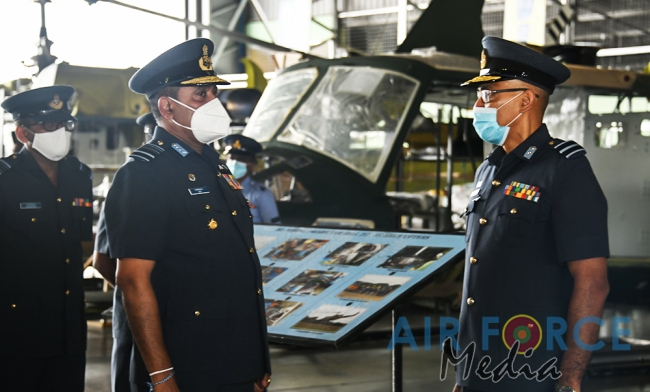 Commander's Inspection of SLAF Base Katunayake for the year 2020