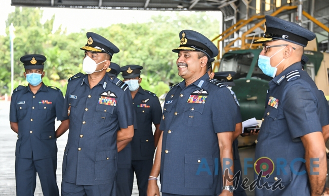 Commander's Inspection of SLAF Base Katunayake for the year 2020