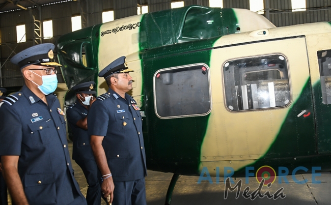 Commander's Inspection of SLAF Base Katunayake for the year 2020