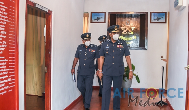 Commander's Inspection of SLAF Base Katunayake for the year 2020