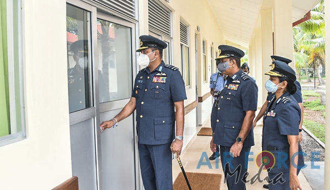 Commander's Inspection of SLAF Base Katunayake for the year 2020