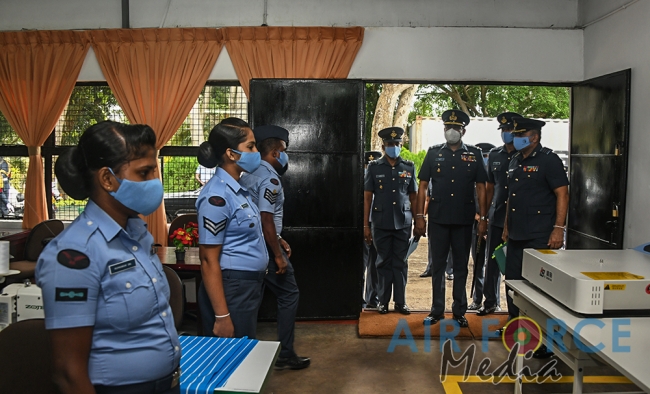 Commander's Inspection of SLAF Base Katunayake for the year 2020