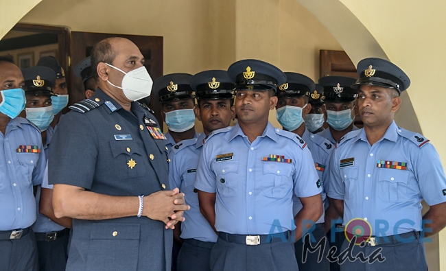 Commander's Inspection of SLAF Base Katunayake for the year 2020