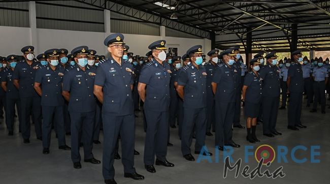 Commander's Inspection of SLAF Base Katunayake for the year 2020