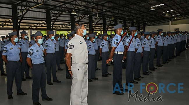 Commander's Inspection of SLAF Base Katunayake for the year 2020