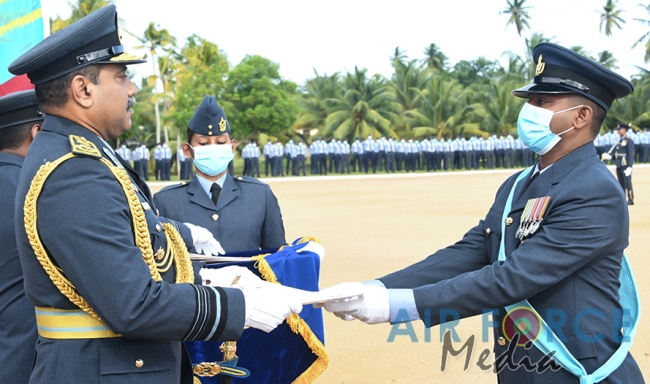Commander's Inspection of SLAF Base Katunayake for the year 2020
