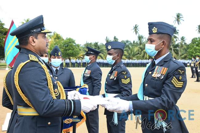 Commander's Inspection of SLAF Base Katunayake for the year 2020