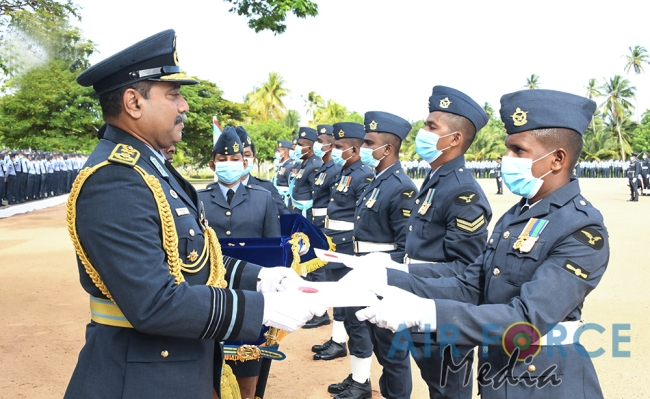 Commander's Inspection of SLAF Base Katunayake for the year 2020