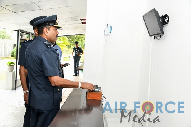 Commander's Inspection of SLAF Base Katunayake - 1st Session