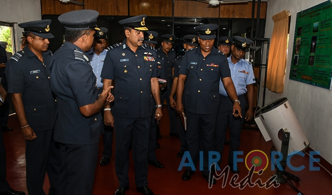 Commander's Inspection of SLAF Base Katunayake - 1st Session