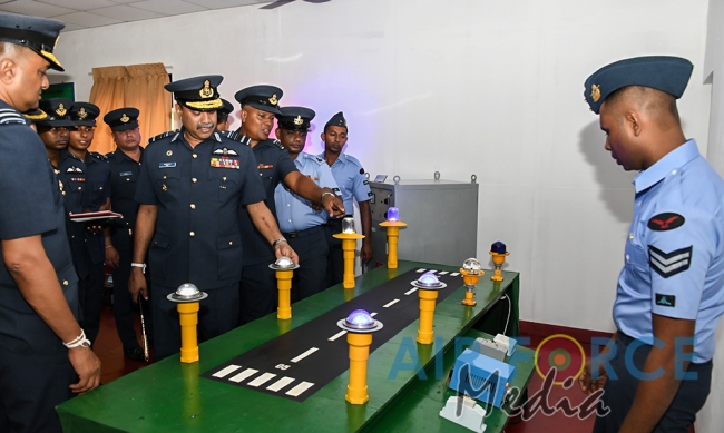 Commander's Inspection of SLAF Base Katunayake - 1st Session