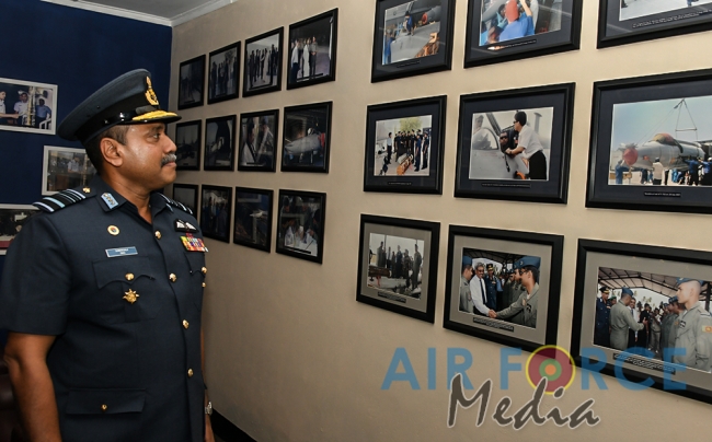 Commander's Inspection of SLAF Base Katunayake - 1st Session